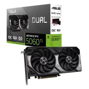 ASUS DUAL OC GEFORCE RTX 5060 TI GDDR7 16GB GRAPHICS CARD